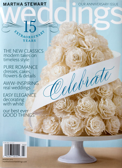 Martha Stewart Weddings 15th Anniversary Issue